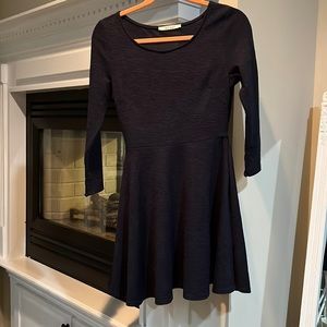 Navy mini dress